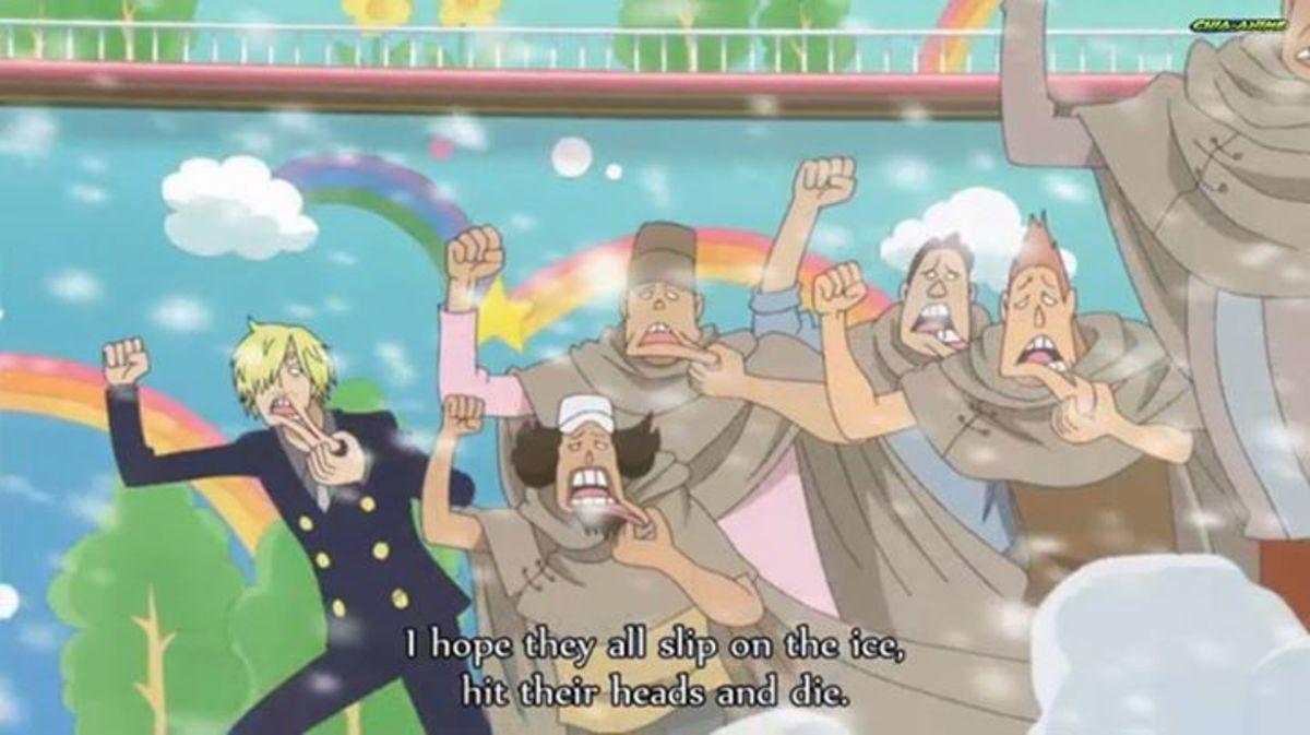Sanji with some G-5 soldiers