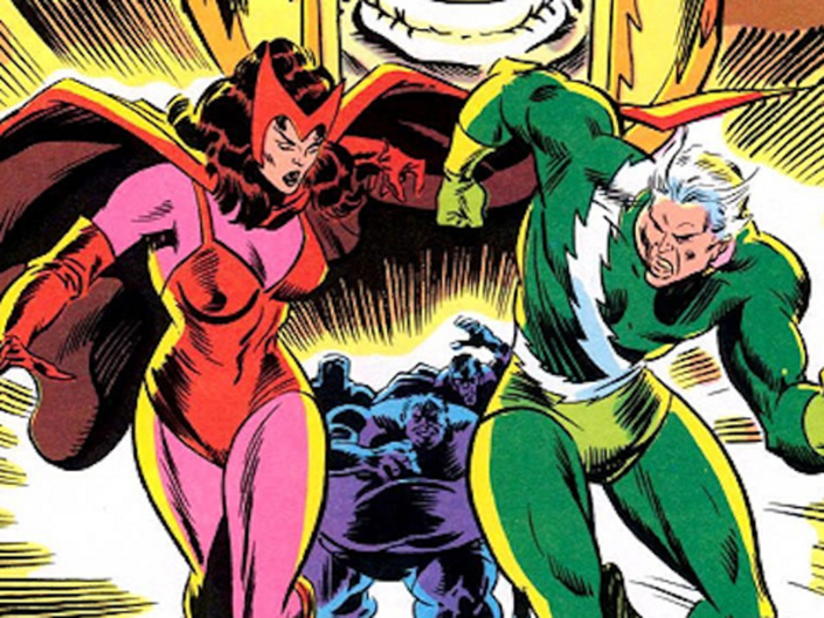 Scarlet Witch Cast a Disturbing Spell on Her Brother, Quicksilver