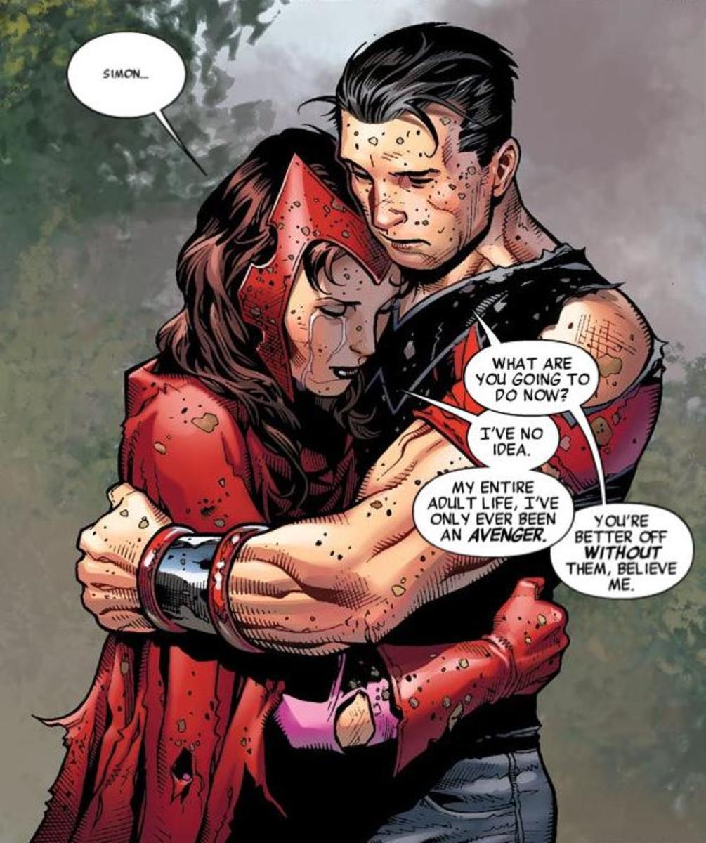 Wonder Man and Scarlet Witch