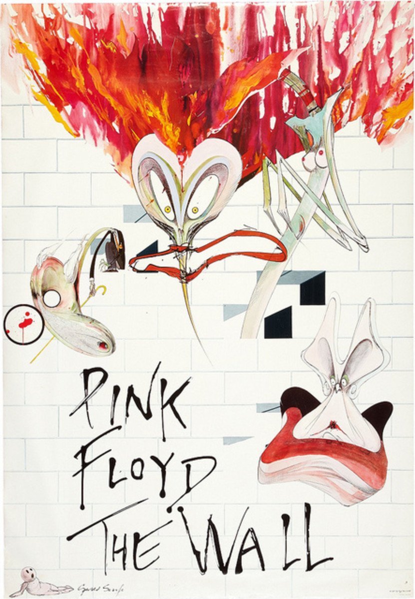 Pink Floyd Wall 2 Wall II Poster 22 x33