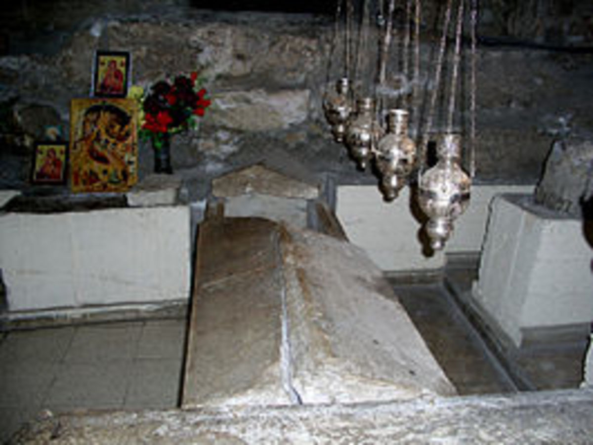 The tomb of Lazarus in Larnaka Cyprus.