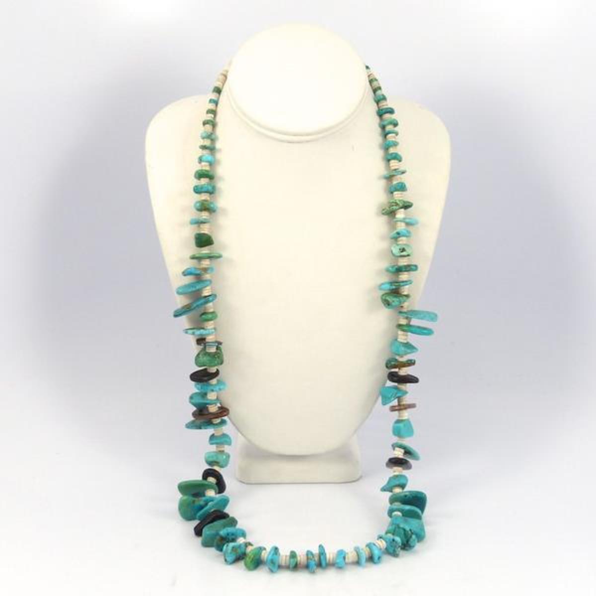 Santo Domingo Turquoise and Shell Jewelry - HubPages