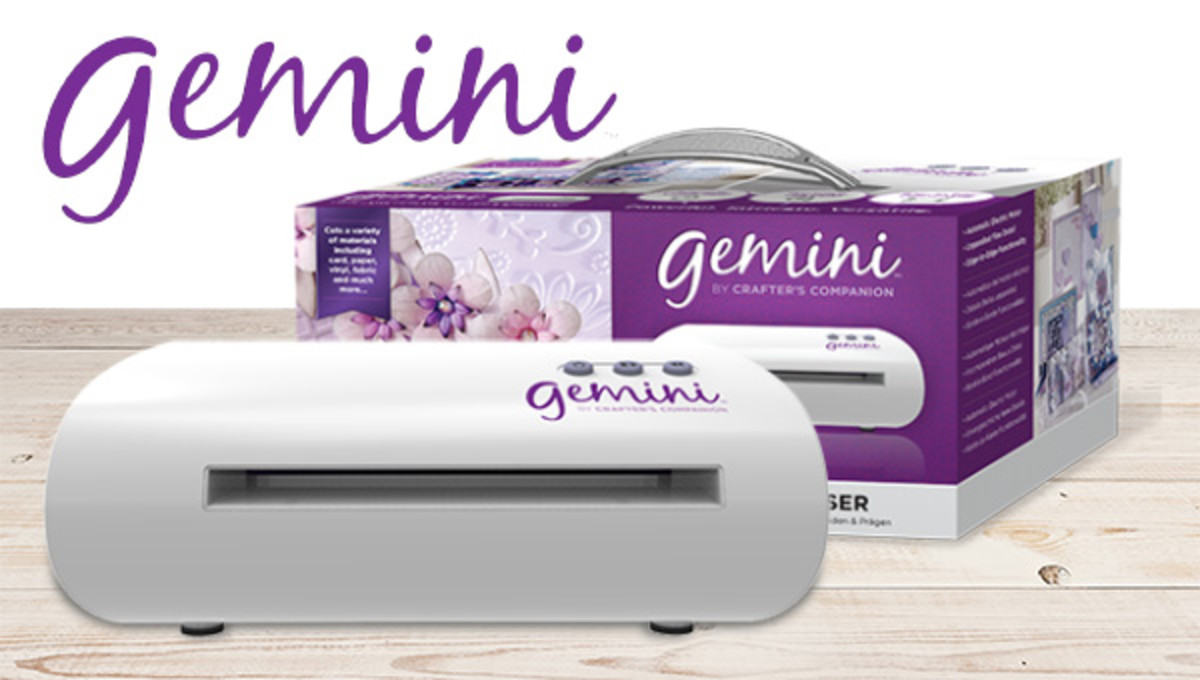 The Gemini is both an embossing machine as well as a die cut one as well