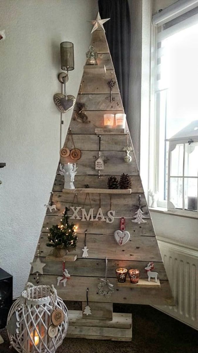 Tree Display With Shelves