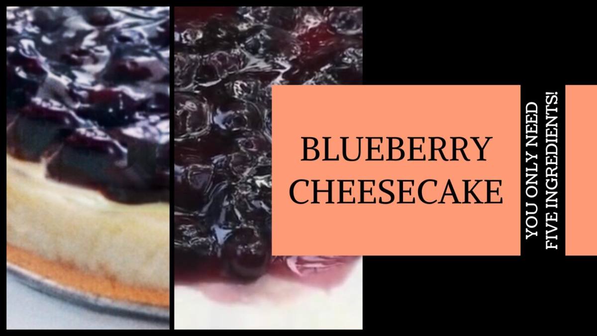 How to make Blueberry Cheesecake — Super Easy!