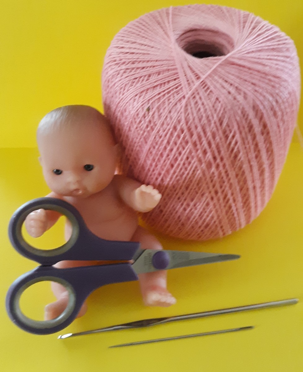 Free Crochet Patterns for 5-Inch Berenguer Doll Panties - FeltMagnet