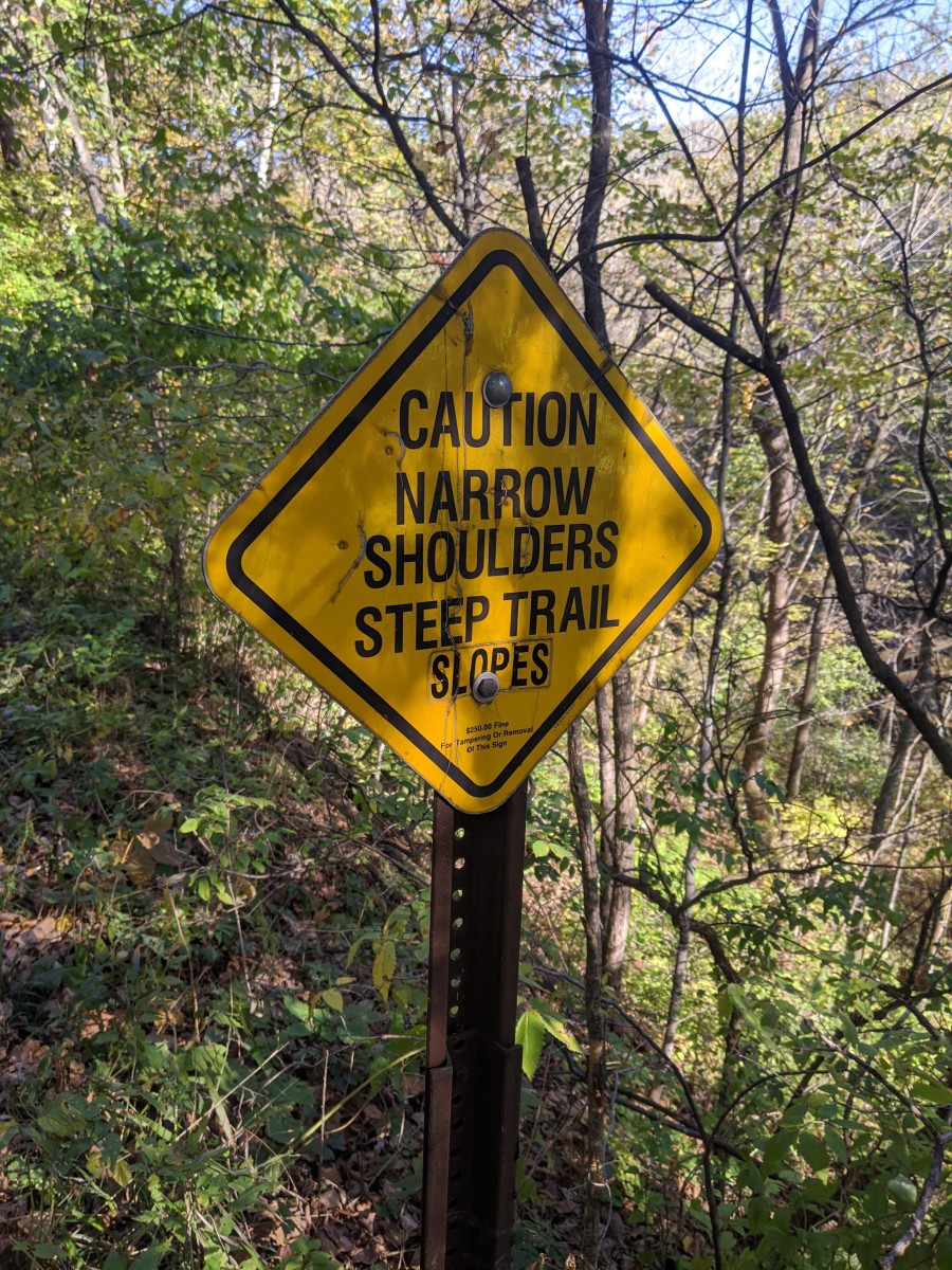 Trail warning