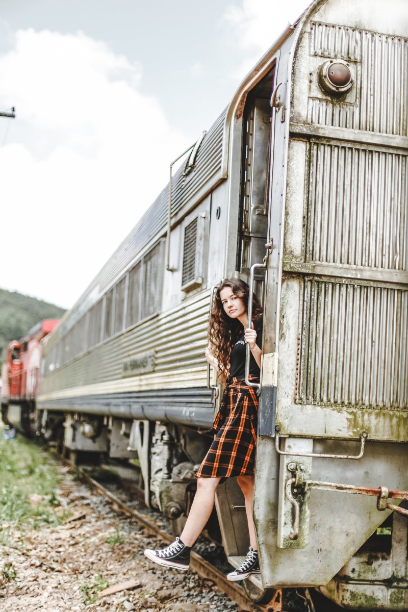 Some people find traveling by train to be romantic.