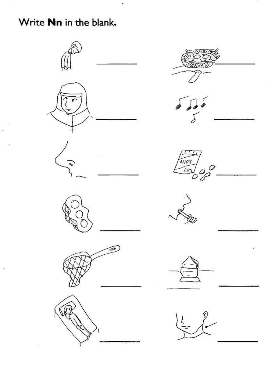 KINDERGARTEN TUTORIAL LESSONS: Kids' Fun Activities and Exercises for  Letter Nn - HubPages, image size:915x1200