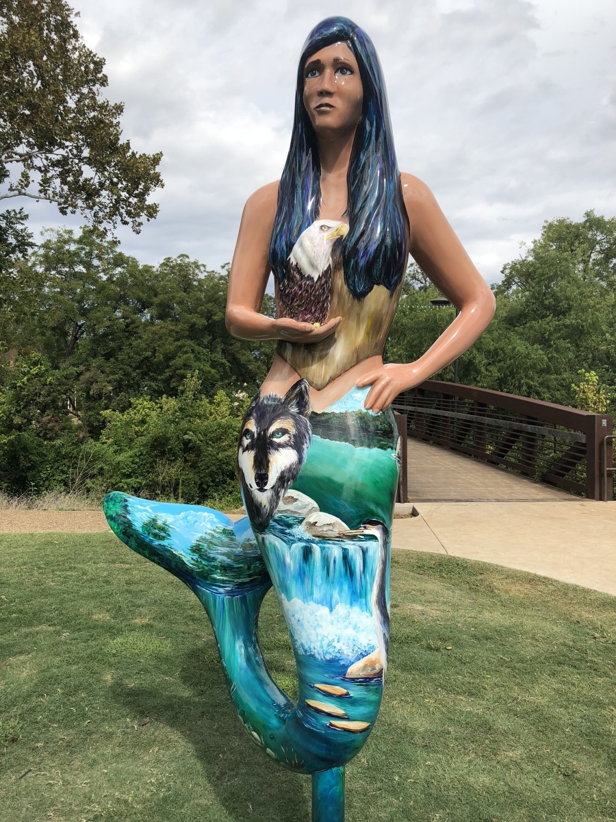 San Marcos, Texas Mermaid Statue Tour HubPages