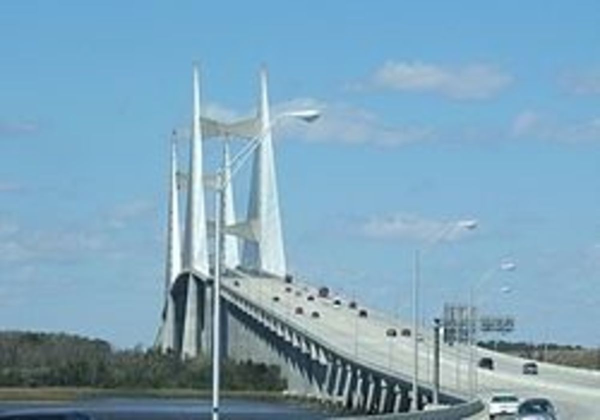 Dames Point Bridge in Jacksonville