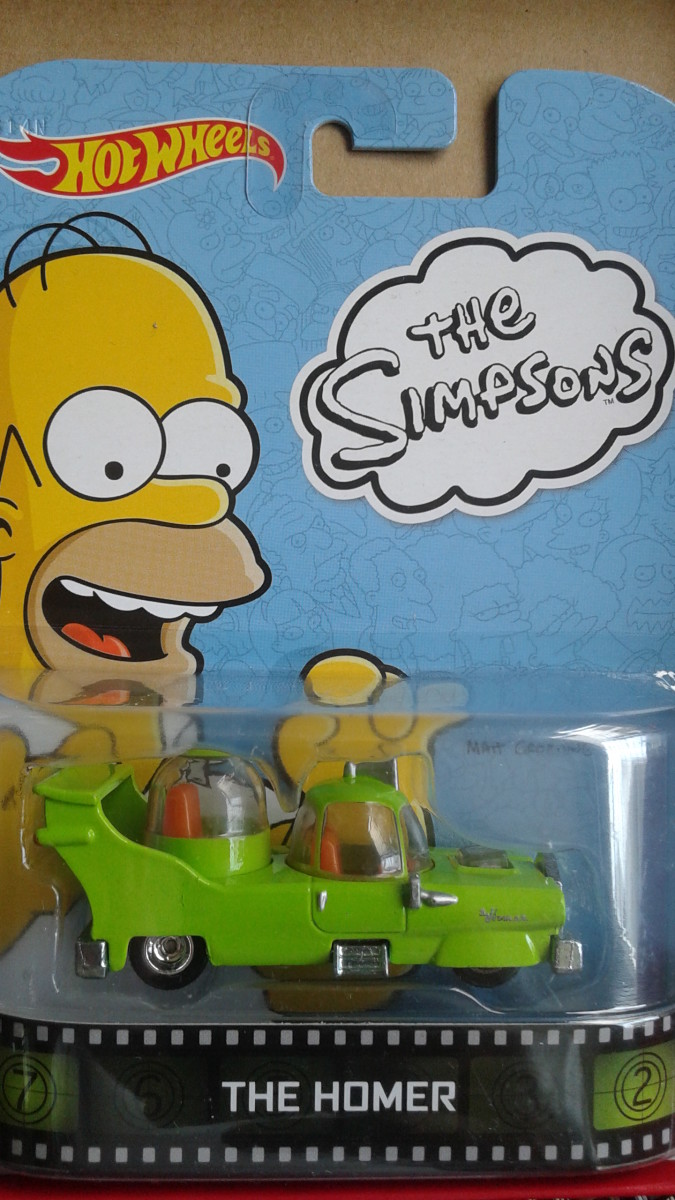 The Different Versions of The Simpsons Diecast