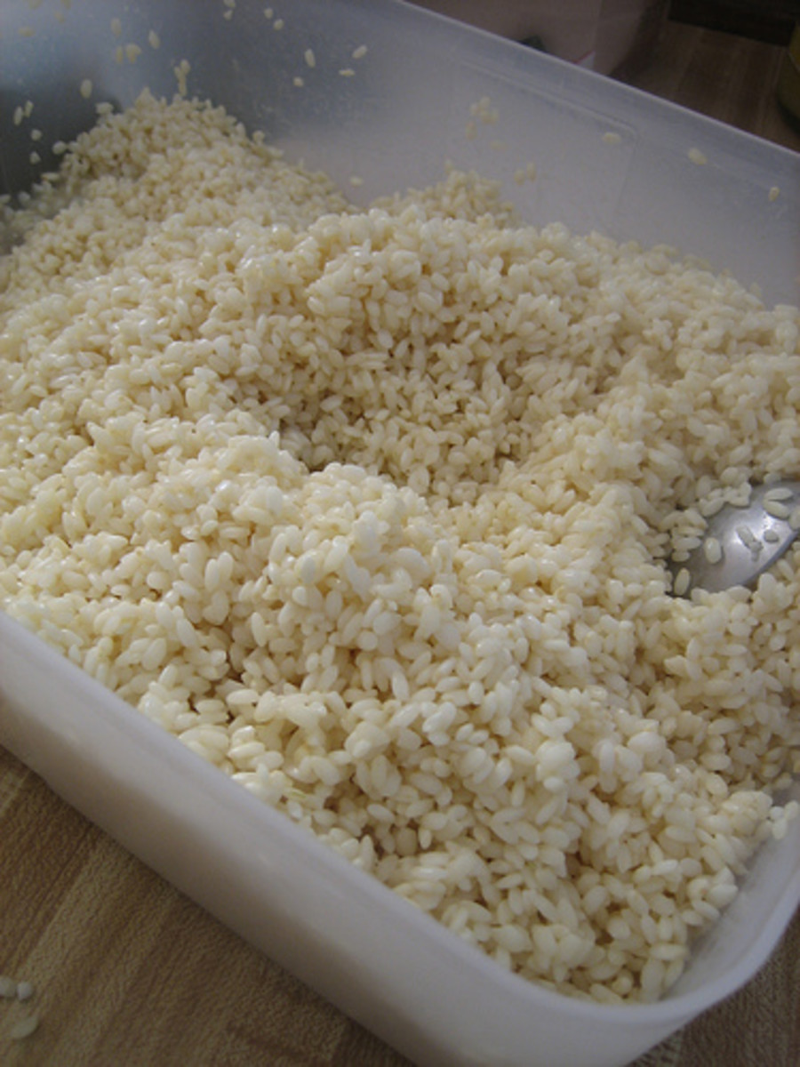 Glutinous Rice (Photo courtesy by VirtualErn from Flickr.com)