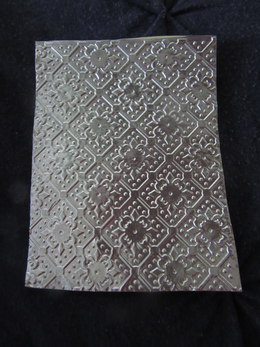 Art Emboss Aluminum Foil Sheet