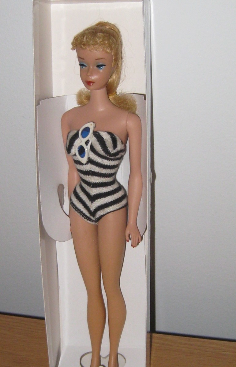 Number Four Ponytail Barbie