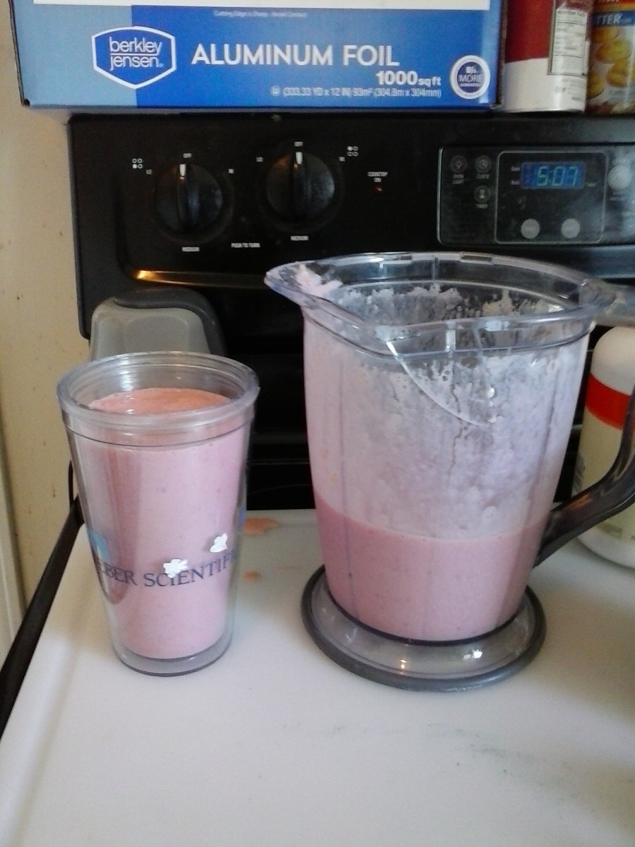 Smoothie designed to relieve vertigo and symptoms of Meniere's Disease