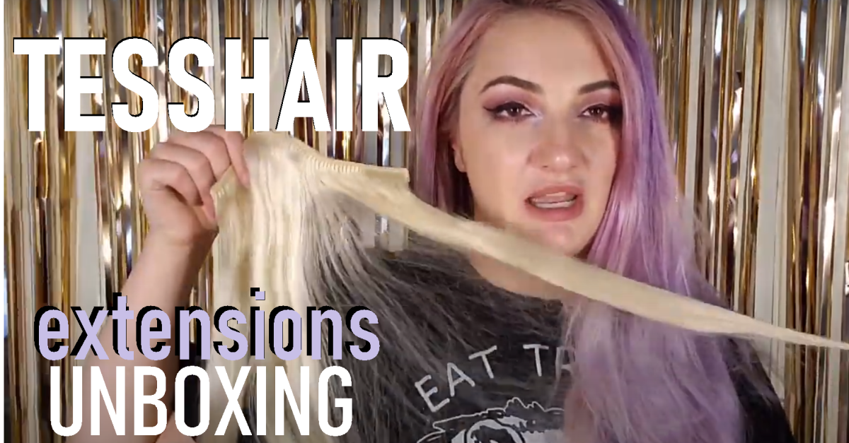 tesshair-hair-extension-unboxing-and-review