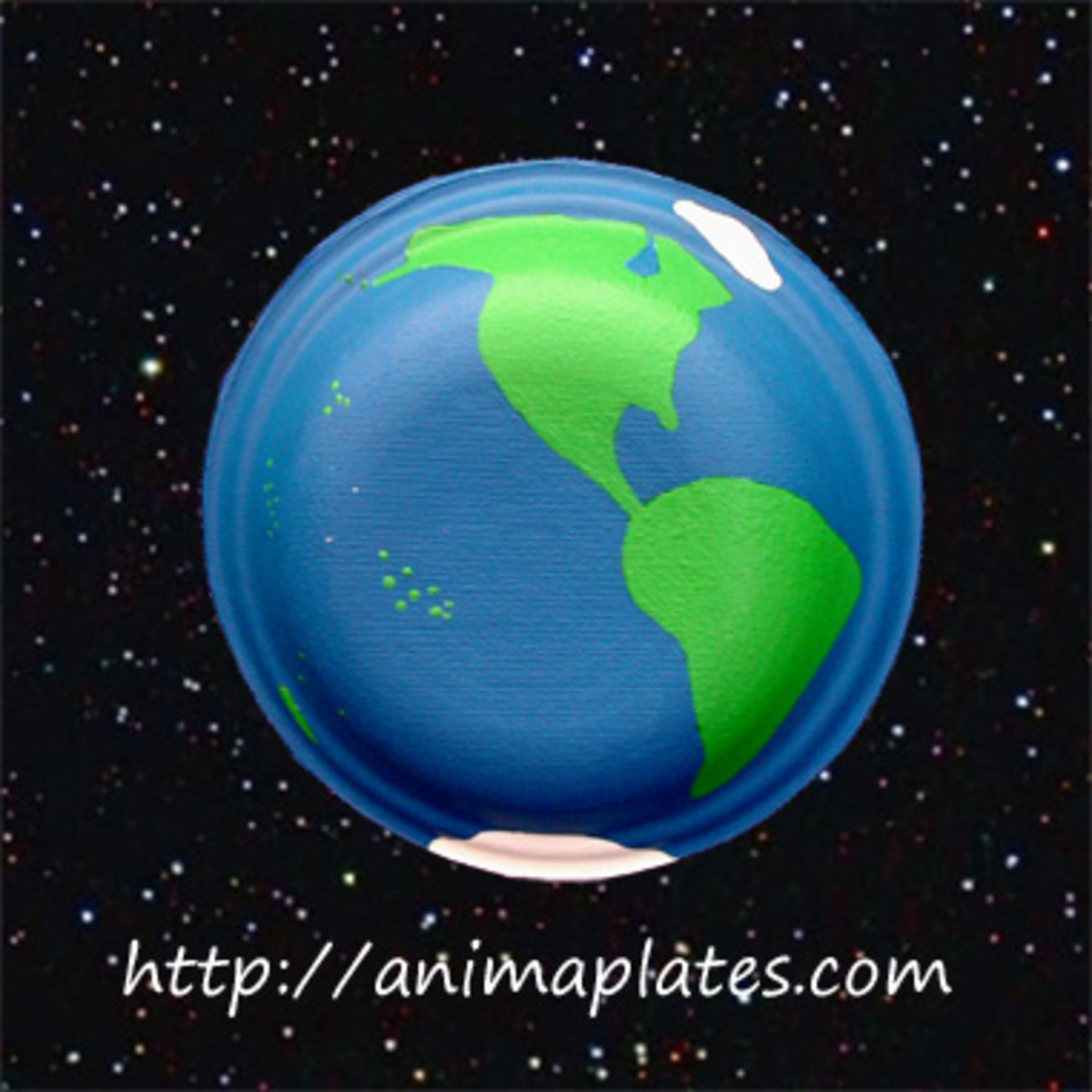 How to make a globe with paper plates