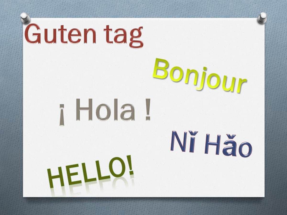 Teach your kids to say 'hello' in other languages!
