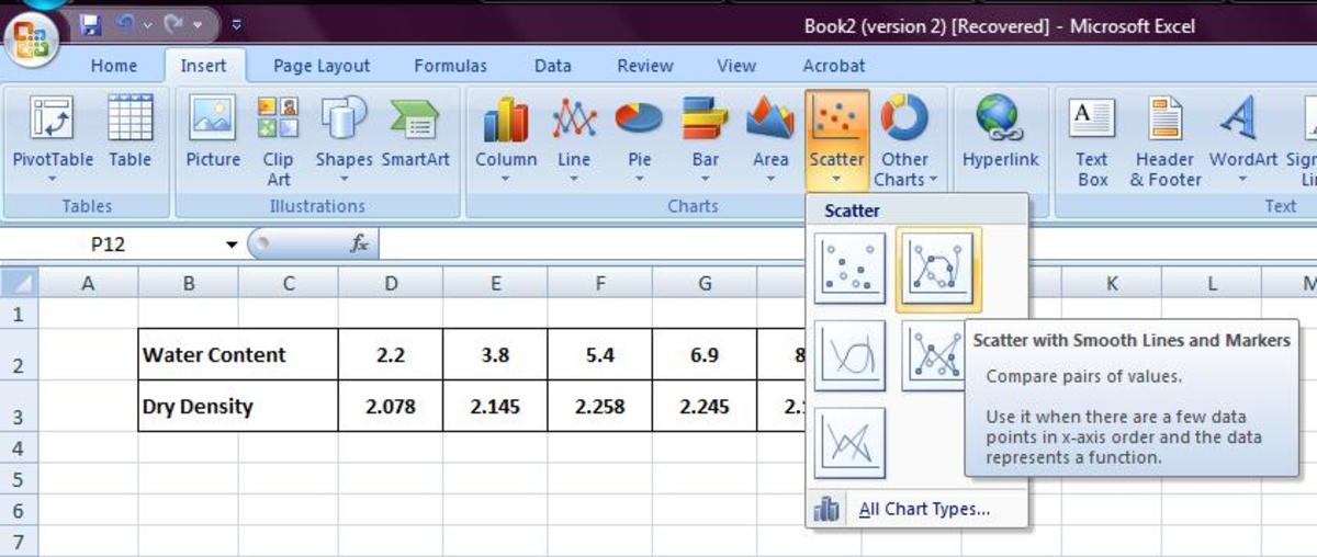 how-to-create-compaction-curve-in-excel-spreadsheet