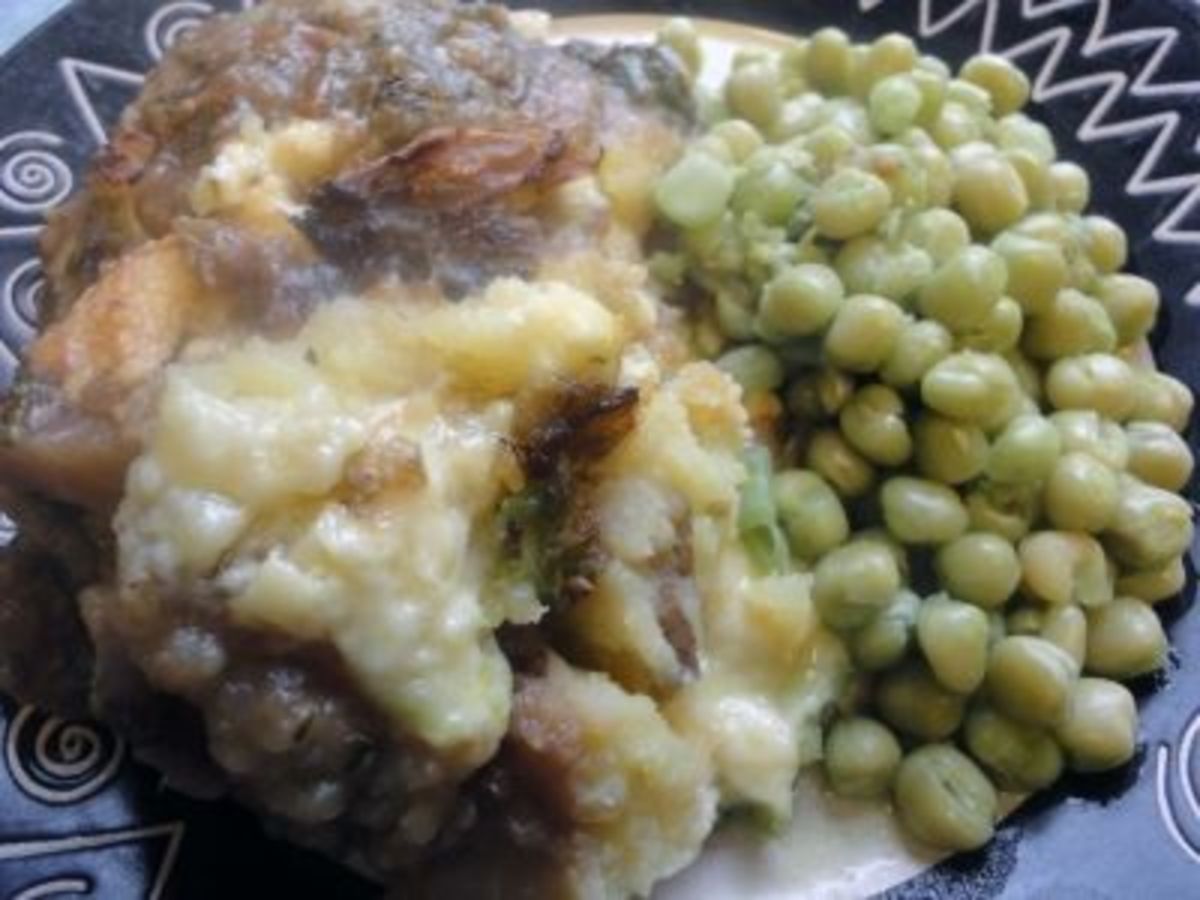 Vegetable and Mashed Potato Pie