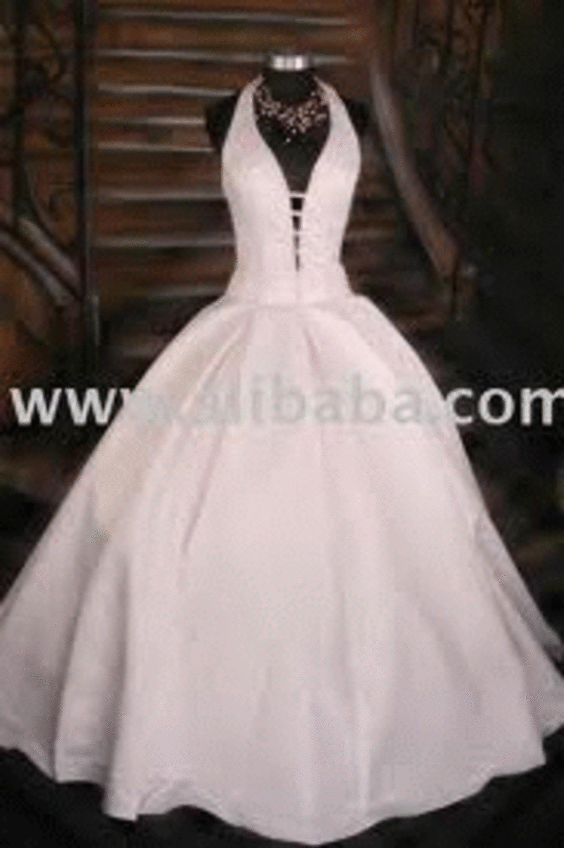 Marilyn Monroe's wedding dress for marriage to Joe DiMaggio
