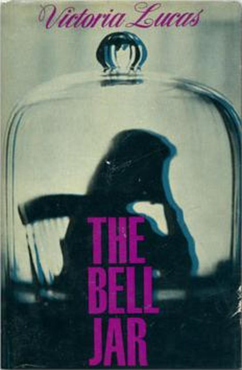 "The Bell Jar," with Plath's pseudonym, Victoria Lucas.