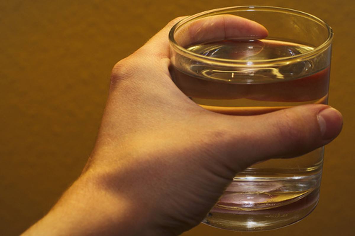 Drink several glasses of water a day for your kidney health