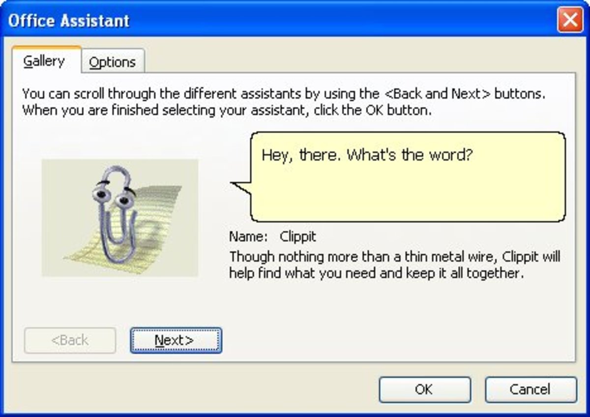 The Microsoft Office 2003 Assistant