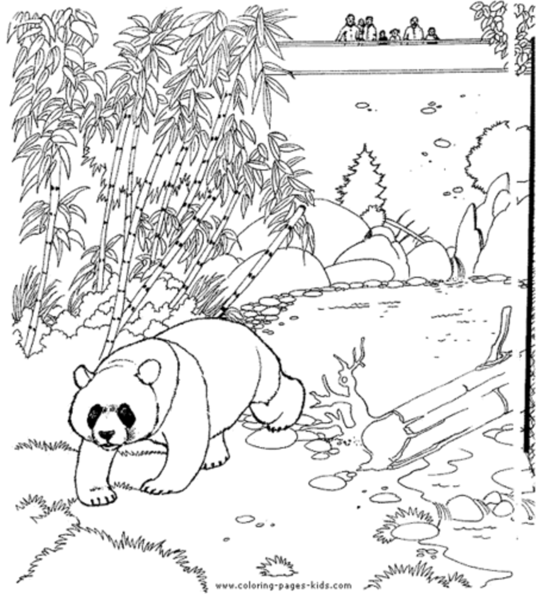 pandaprintablescoloringpages