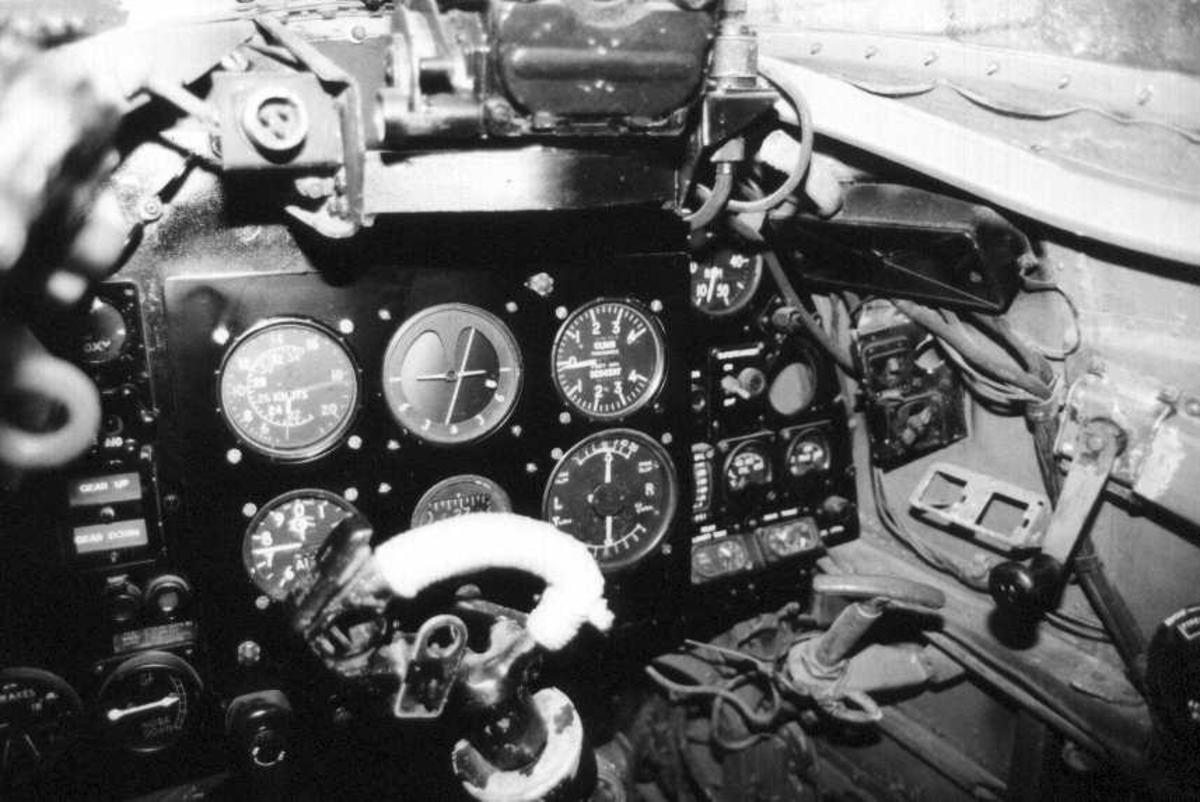 Supermarine Spitfire cockpit