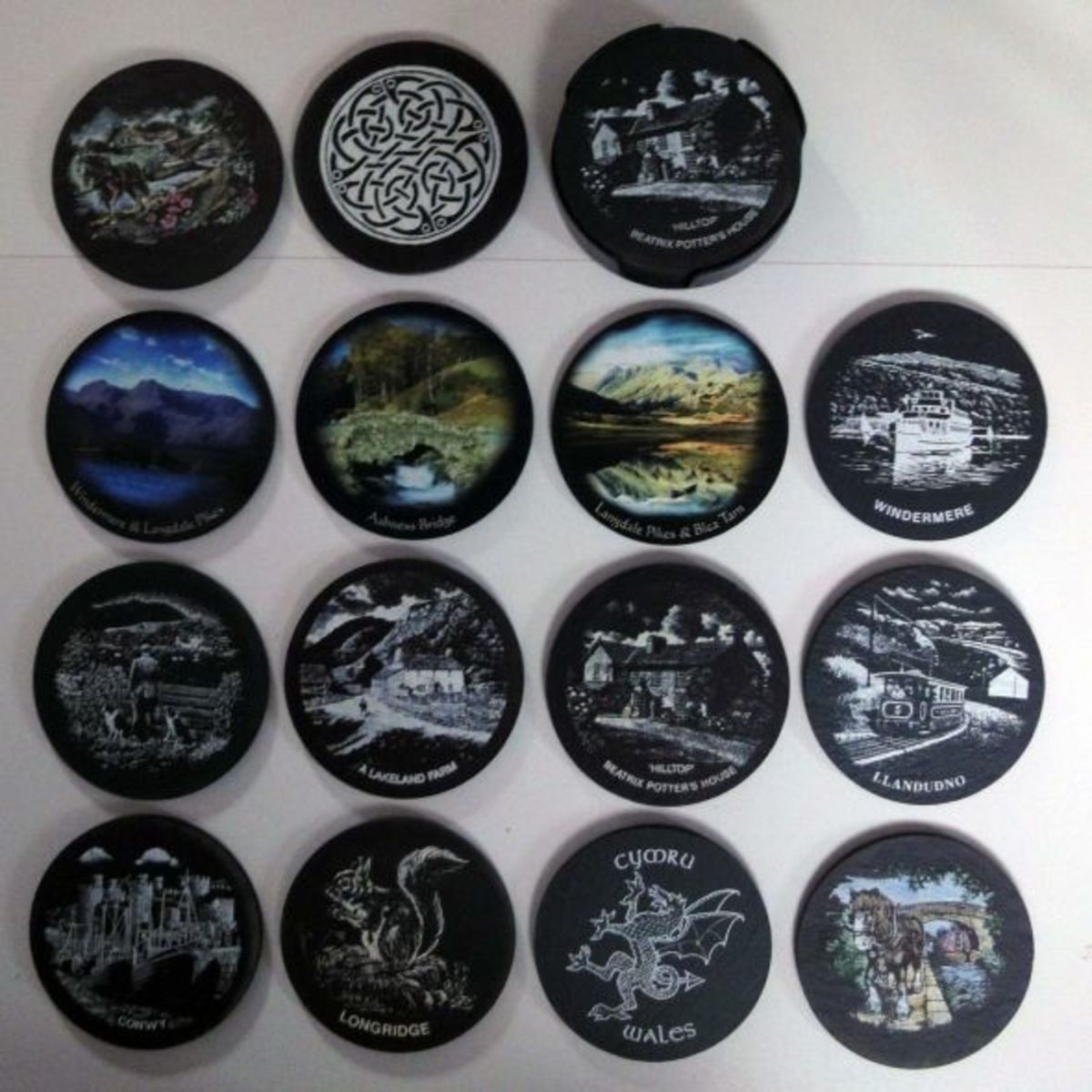 Slate Coasters as Art D cor HubPages