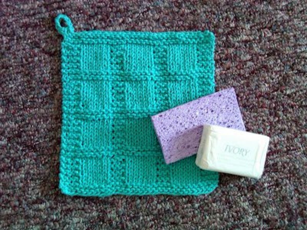 knitting-dishcloths