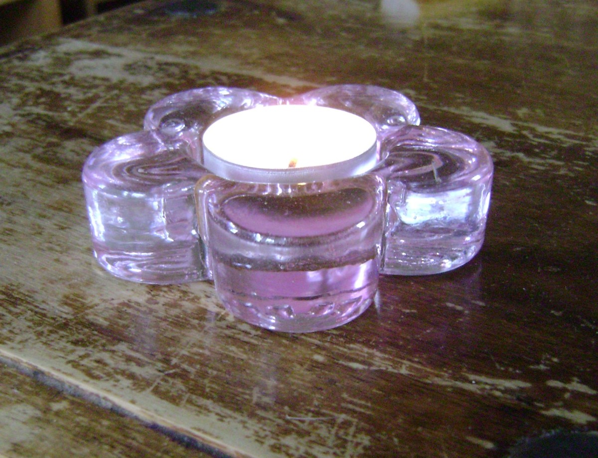 Small tea light candles are often ideal for spell work. 