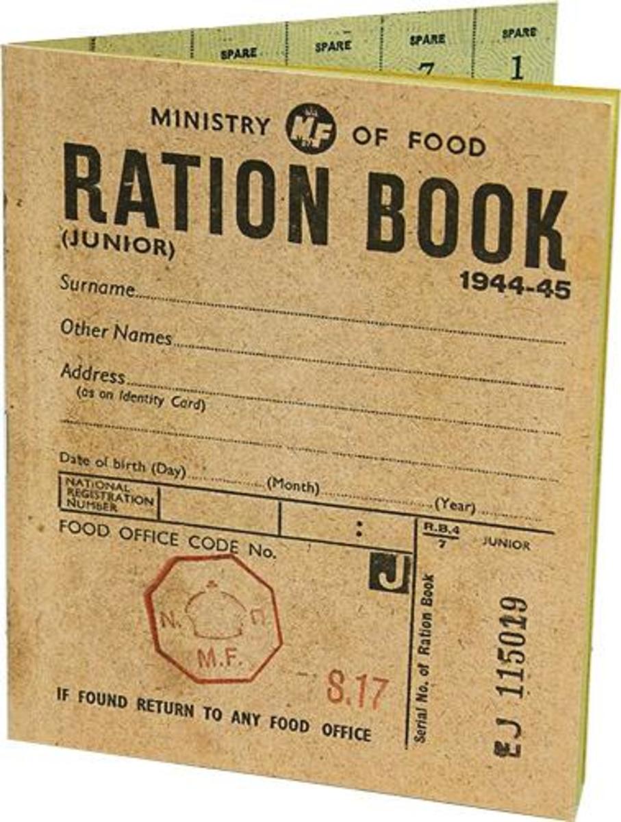 Childs ration book