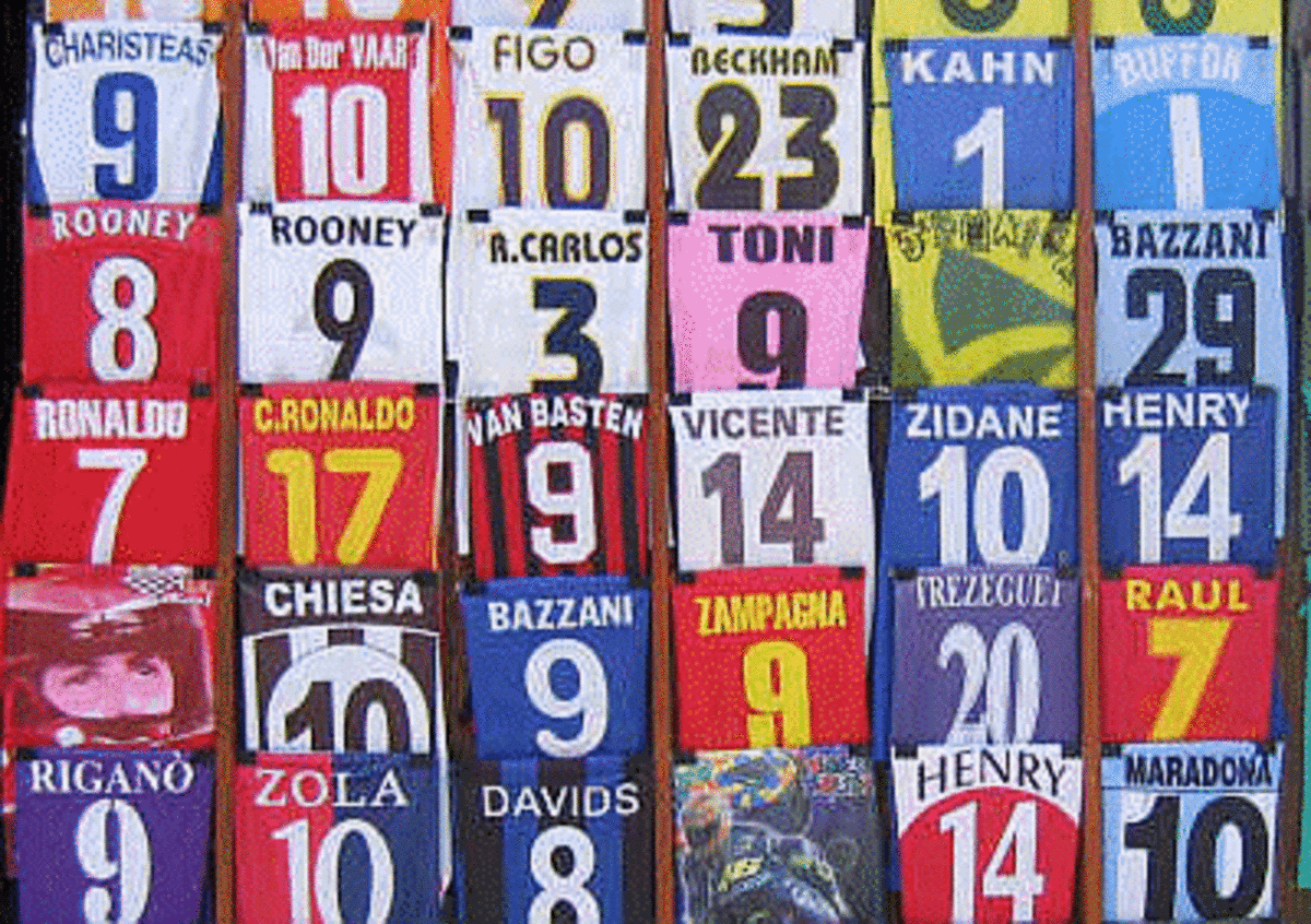 Some of the greatest classic football shirts