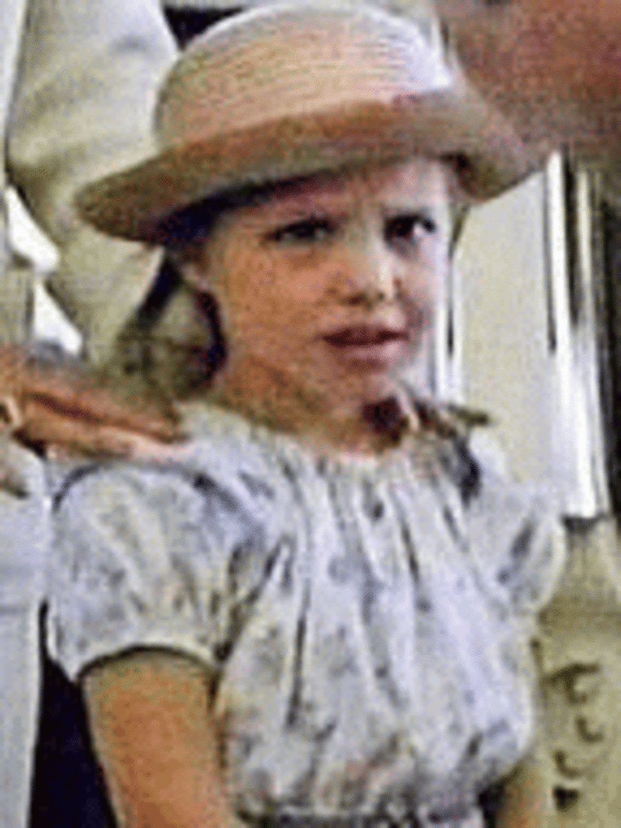 Angelina Jolie aged 6