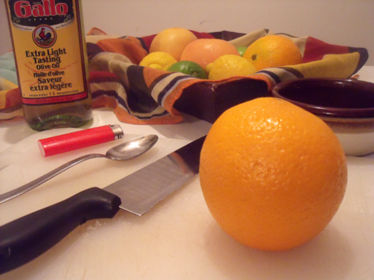 How To Make A Candle Out Of An Orange HubPages