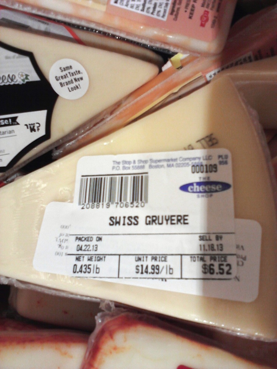 Swiss Gruyere cheese