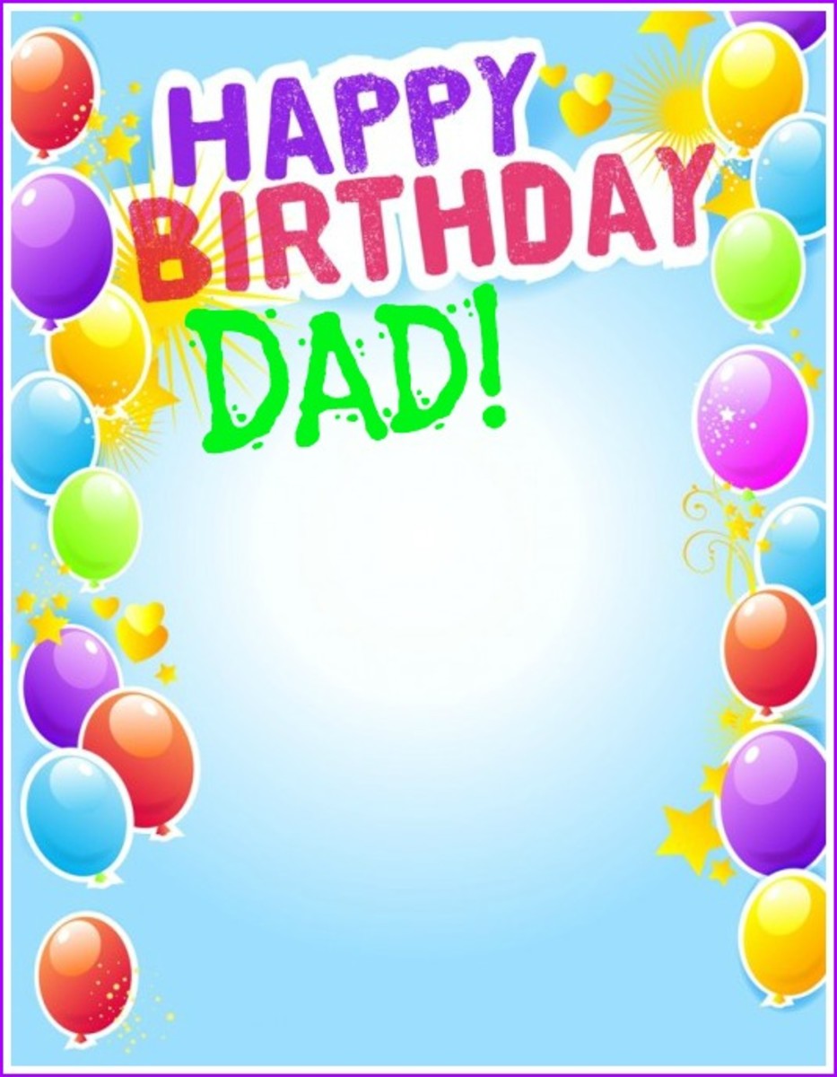 Daddy Birthday Card Printable Customize And Print