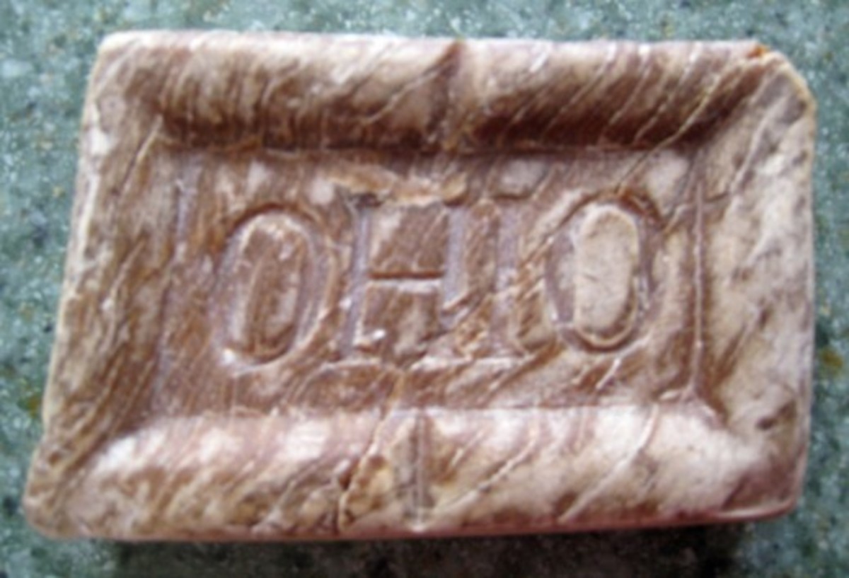 A cake of soap issued to an Ohio unit