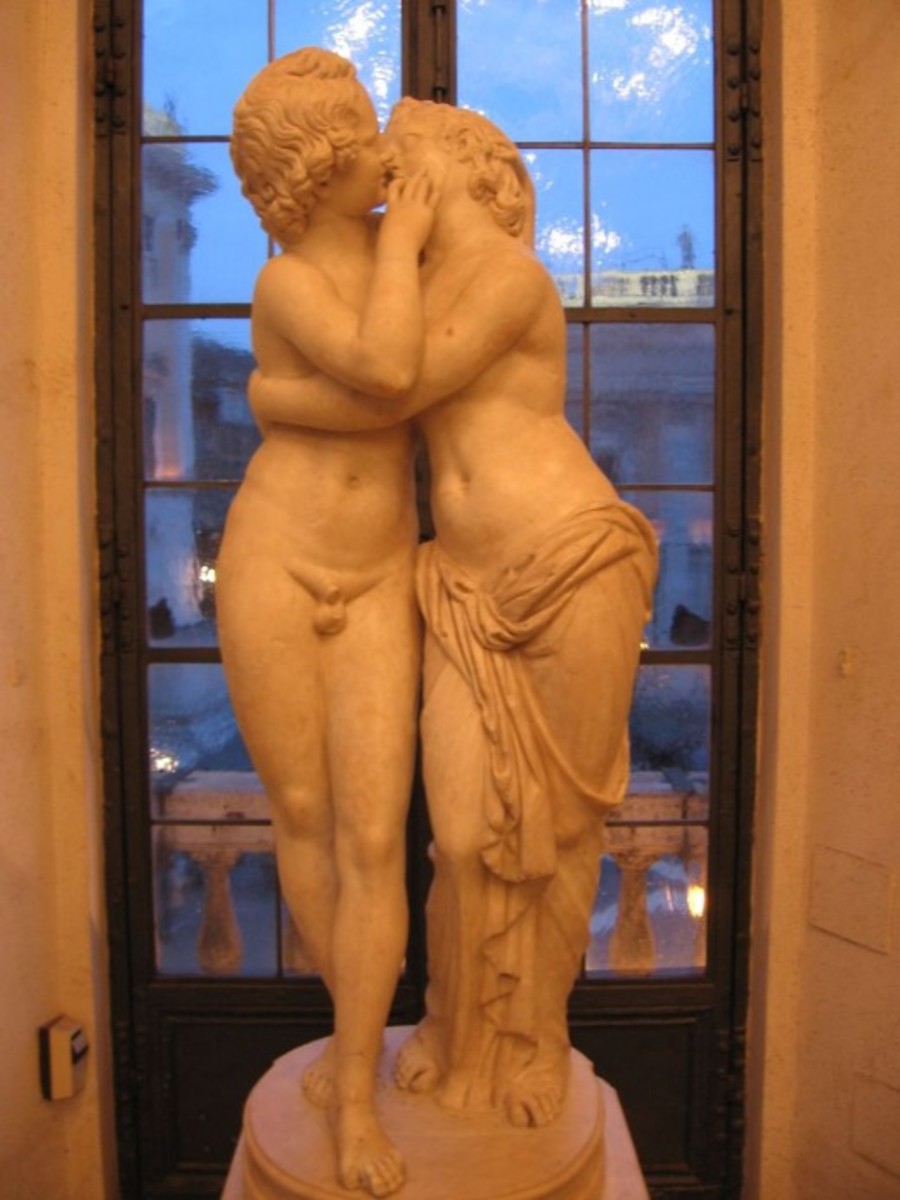 Statue of Cupid and Psyche