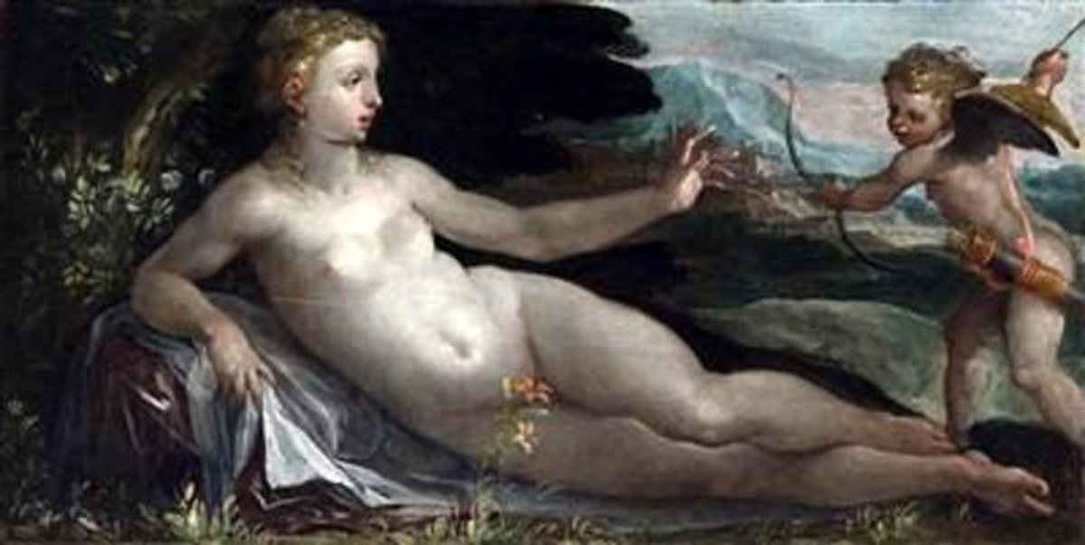 Venus and Cupid 