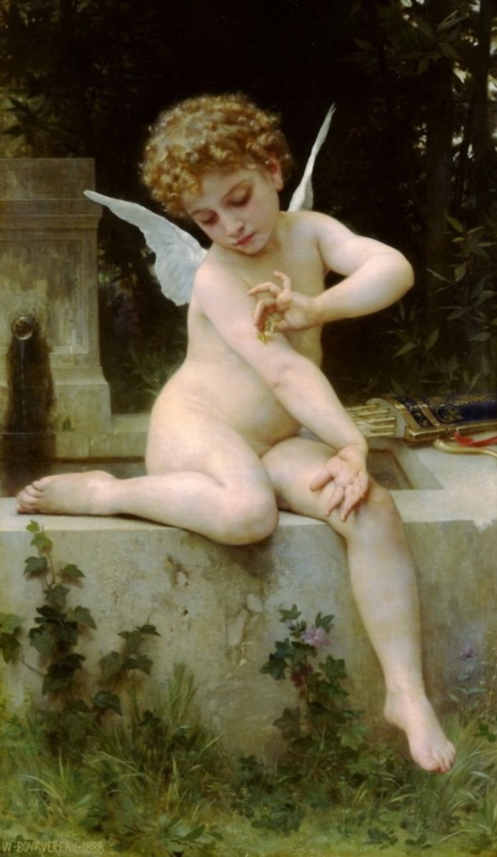 L'Amour au Papillon (Cupid with a Butterfly)