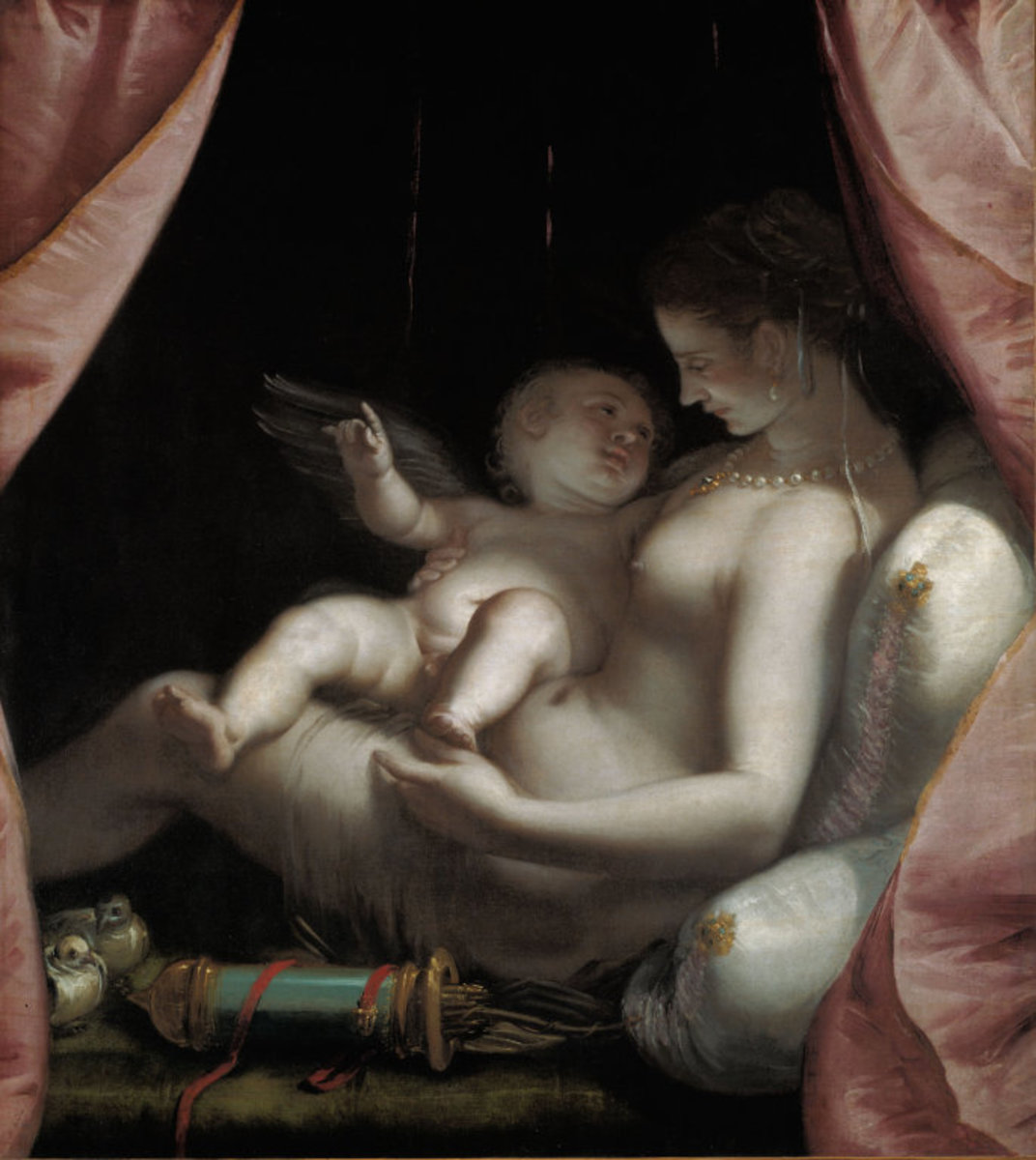 Venus and Cupid, 1570