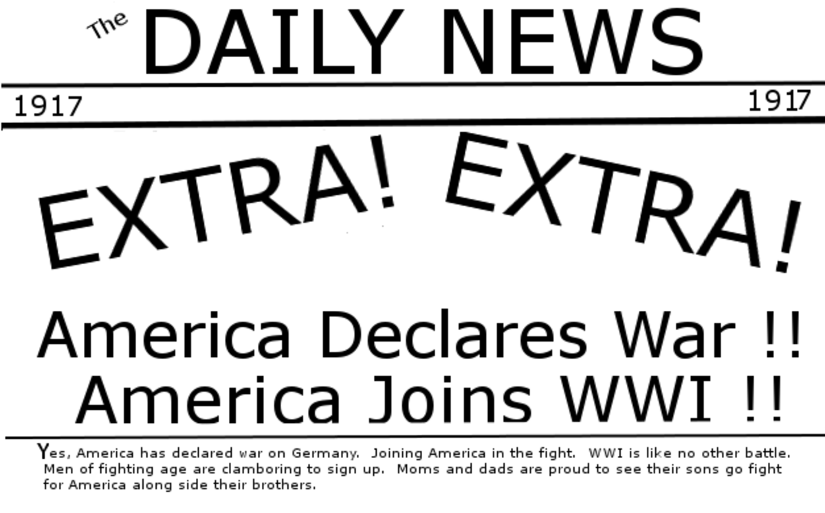 America Declares War on Germany