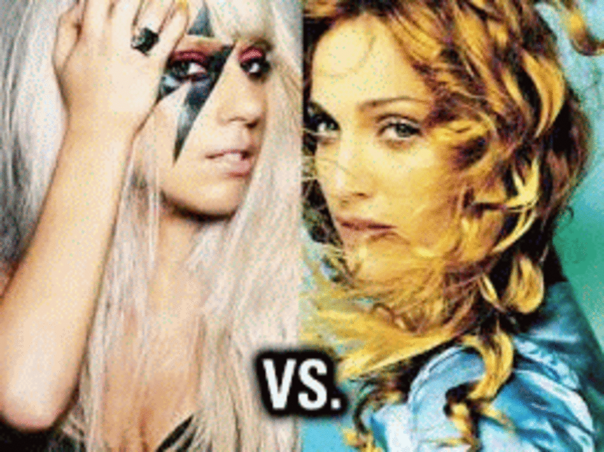 Lady Gaga Vs Madonna. 