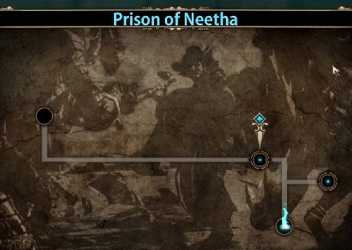 Blackguards Prison of Neetha Map