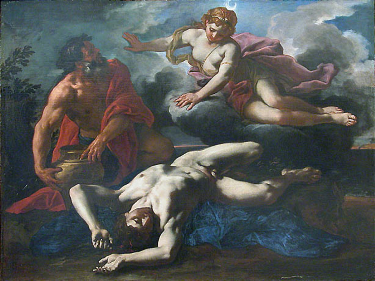 Artemis Mourning Orion