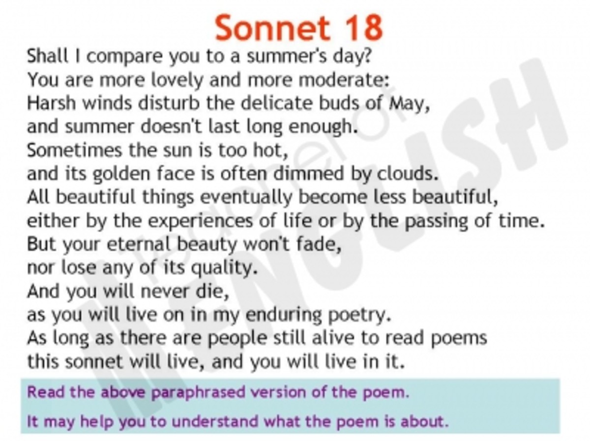 Writing Sonnets: Tips for Teachers - HubPages